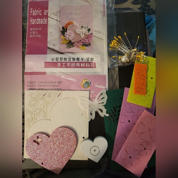 Mother's Day Do It Yourself Card, by Budding Beast. Kit Includes All You Need. - Picture 7 of 11